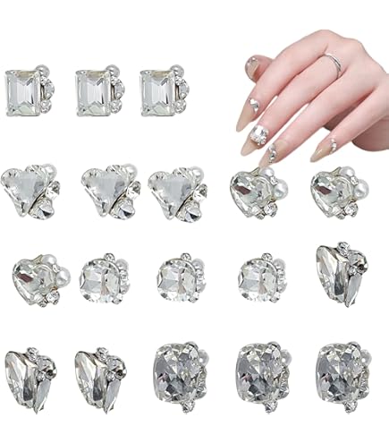 Amazon.co.jp: ネイルパーツ 18個セット 立体 大きめ ネイル ライン